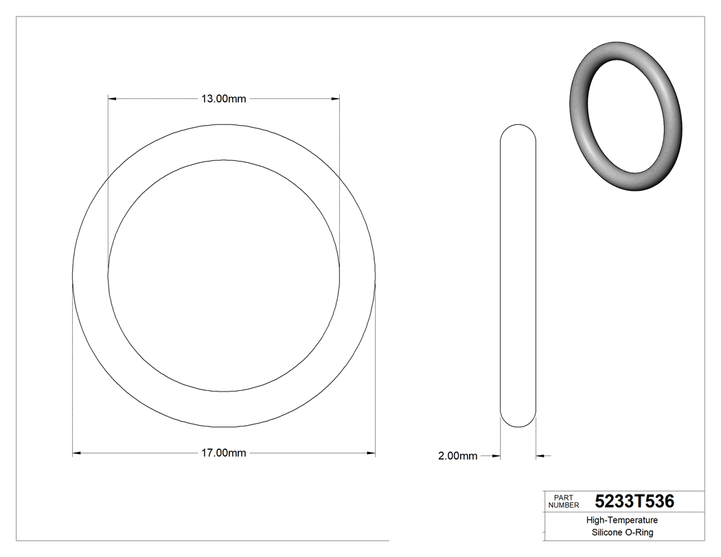 Technical drawing - 5233T536